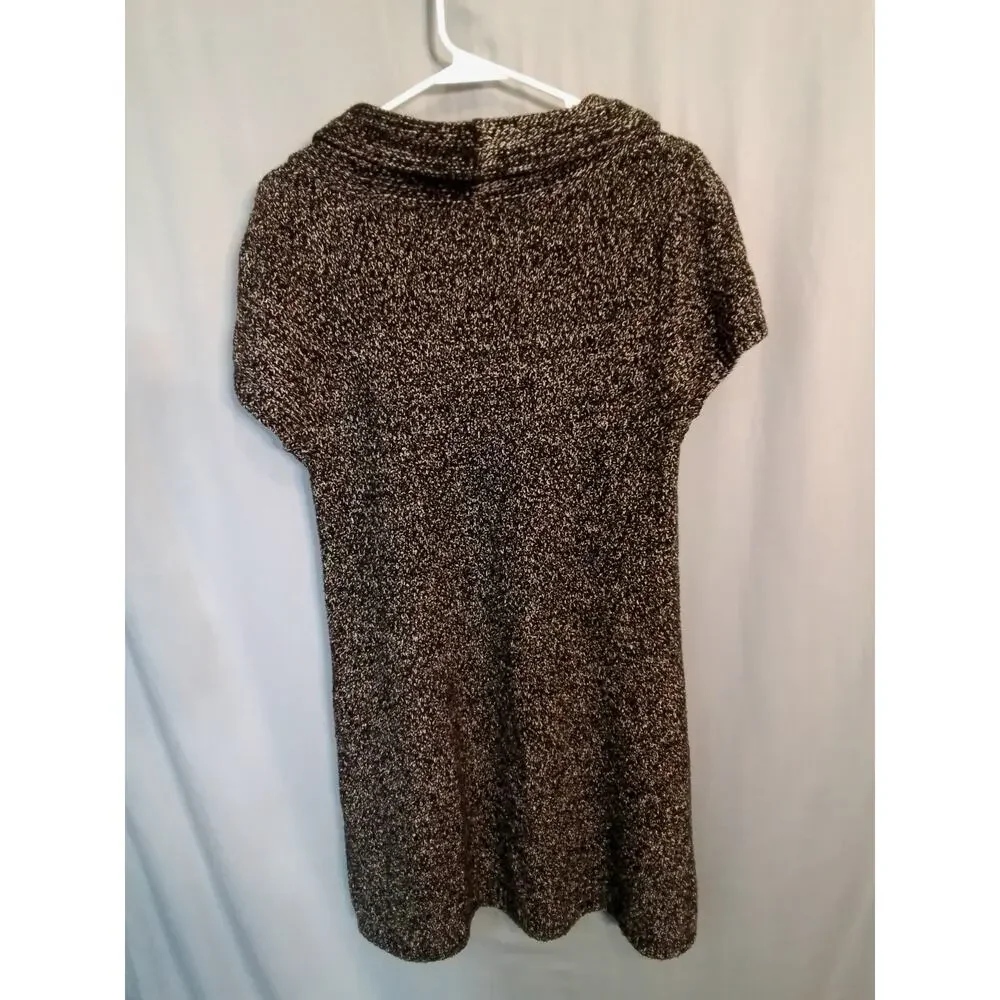 Style & Co dark gray knit sweater dress